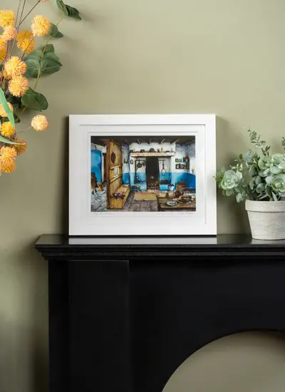 David Minehan Blue Shoe Gallery My Best Friend Framed Print